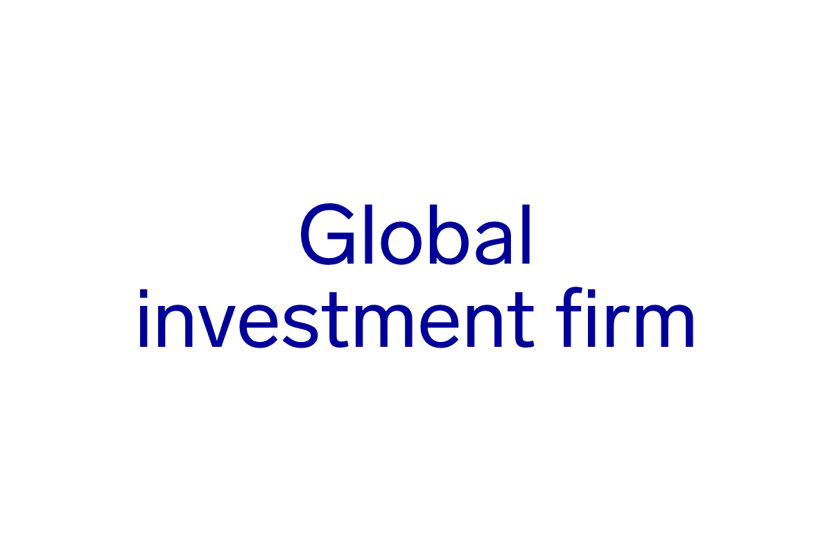 Global Investment Firm